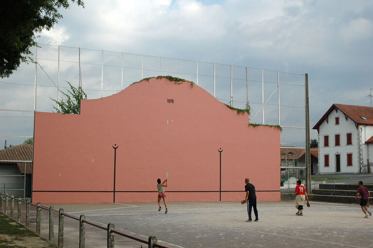 Frontón de pala vasca, Ustaritz