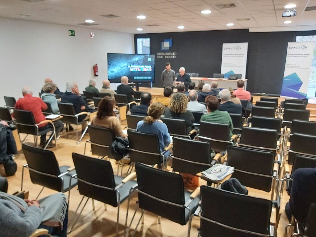 Charla «Los entresijos del Metaverso» con Pedro Lozano, 24 de enero de 2023 (2/7)