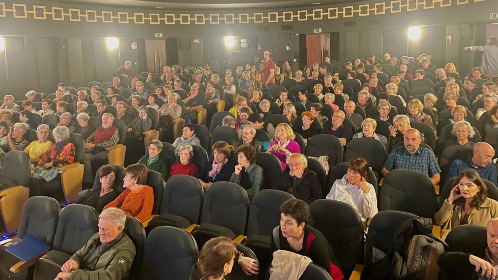 El público asistente a la charla