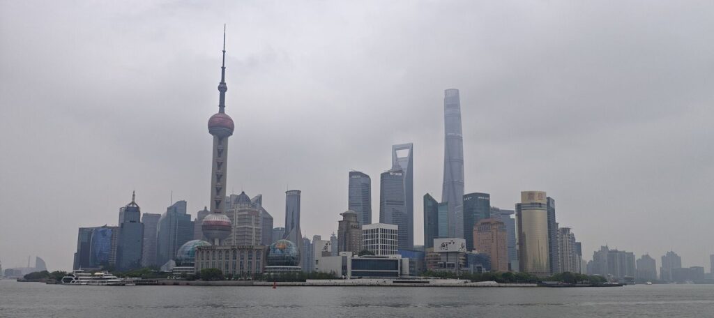 Pudongeko skyline-a, Shanghain