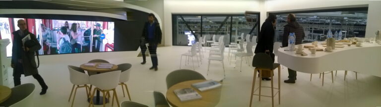 Panorámica de la sala de presentación (imagen ilustrativa)